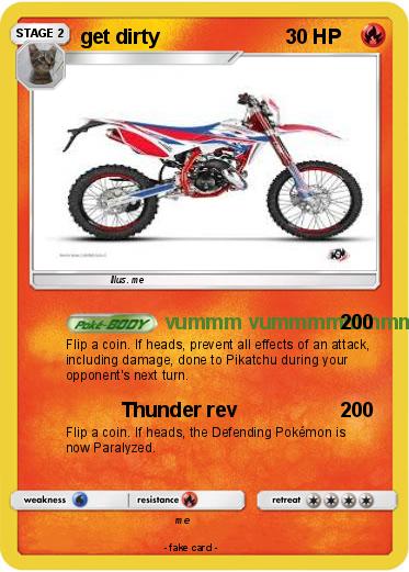 Pokemon get dirty