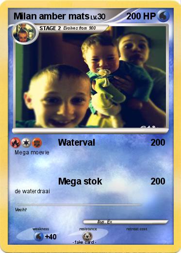 Pokemon Milan amber mats