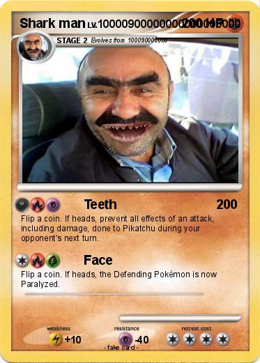 Pokemon Shark man