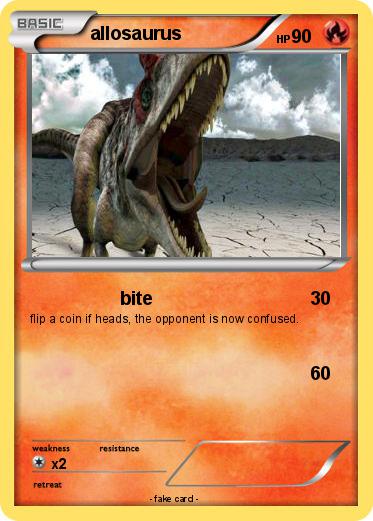 Pokemon allosaurus