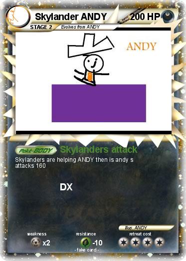 Pokemon Skylander ANDY