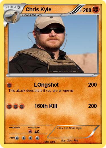 Pokemon Chris Kyle