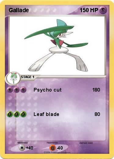 Pokemon Gallade