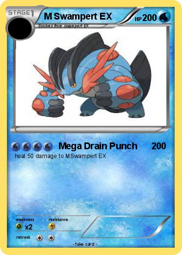 Pokemon M Swampert EX