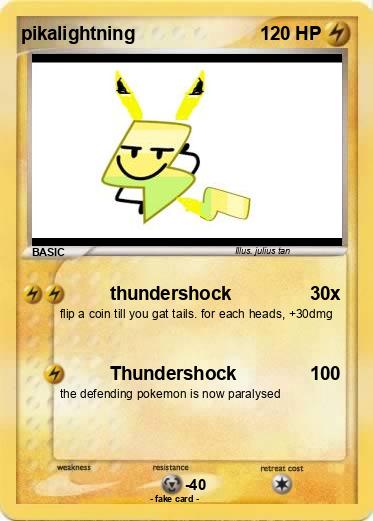 Pokemon pikalightning