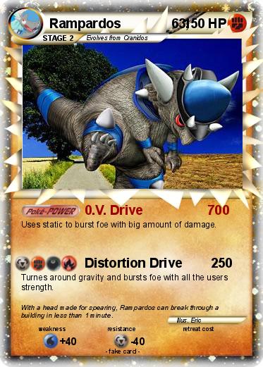 Pokemon Rampardos              63,