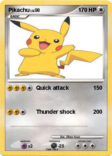 Pokemon Pikachu
