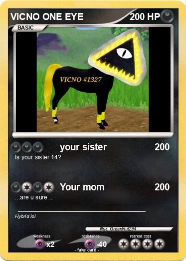 Pokemon VICNO ONE EYE