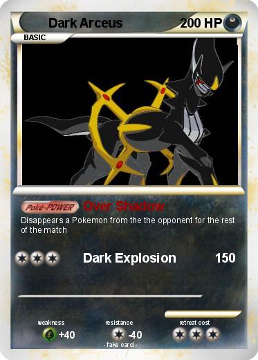 Pokemon Dark Arceus