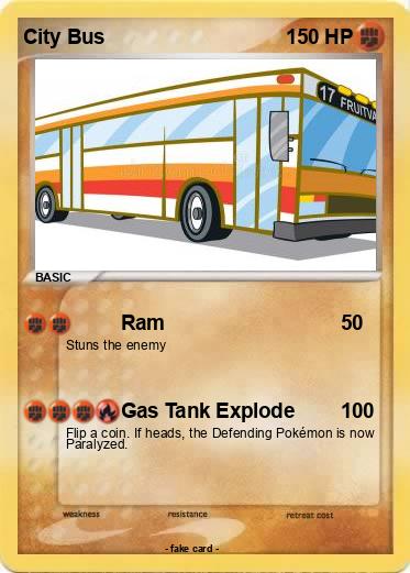 Pokemon City Bus