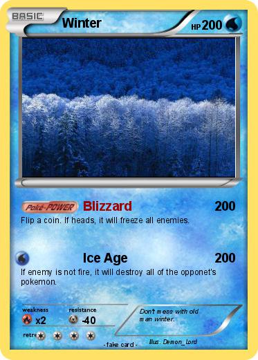 Pokemon Winter