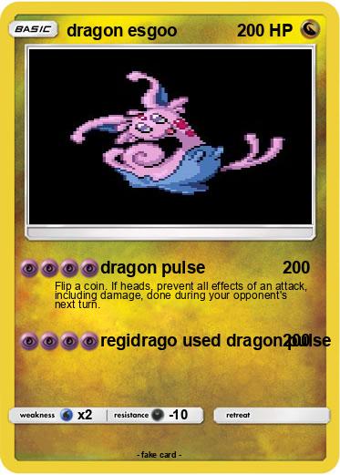 Pokemon dragon esgoo