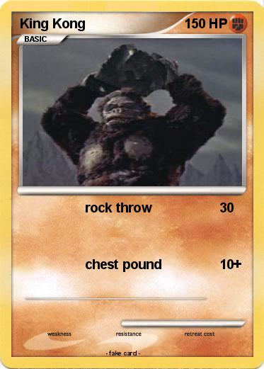 Pokemon King Kong