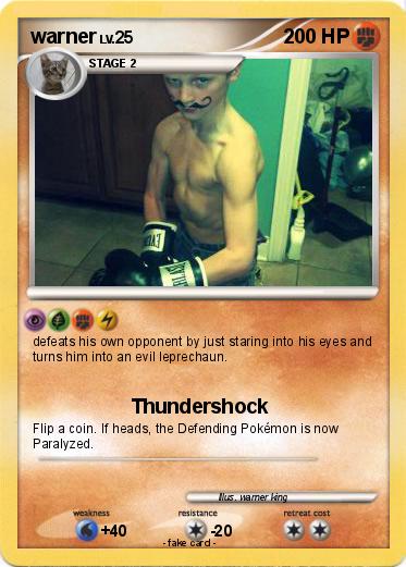 Pokemon warner