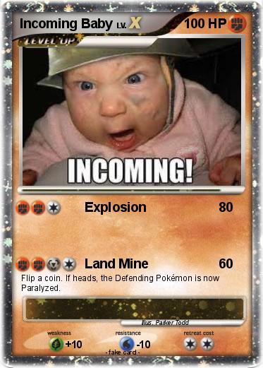 Pokemon Incoming Baby