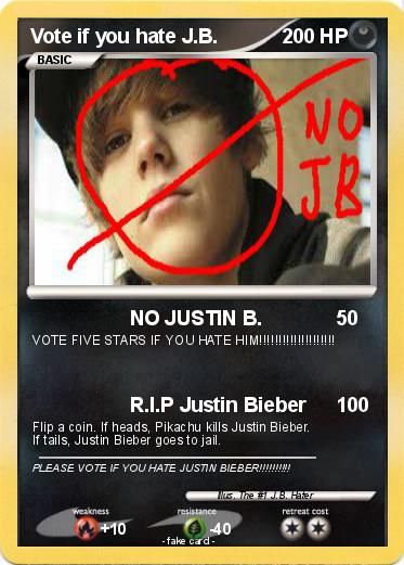 Pokemon Vote if you hate J.B.