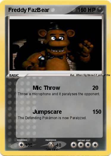 Pokemon Freddy FazBear
