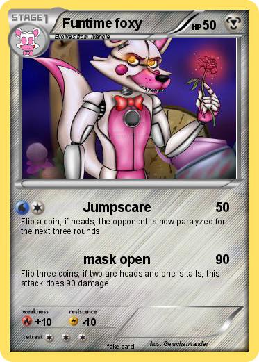 Pokemon Funtime foxy