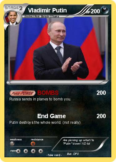 Pokemon Vladimir Putin