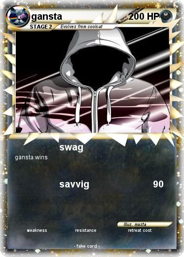 Pokemon gansta