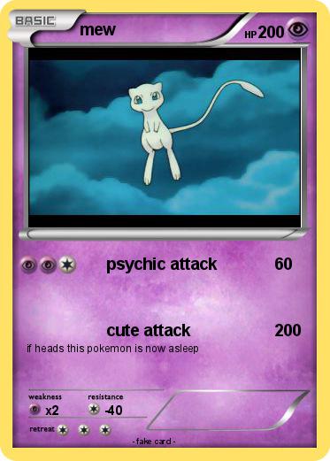 Pokemon mew Pokemon mew