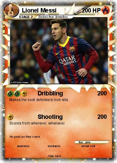Pokemon Lionel Messi