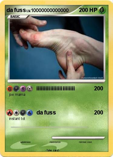 Pokemon da fuss