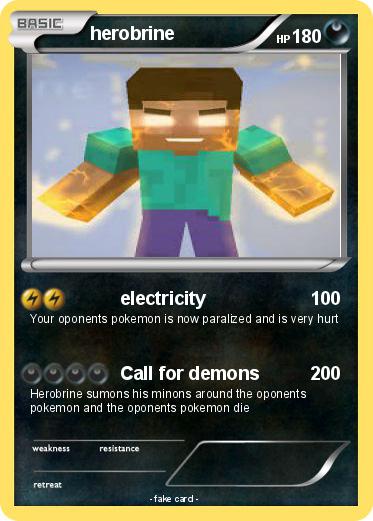 Pokemon herobrine