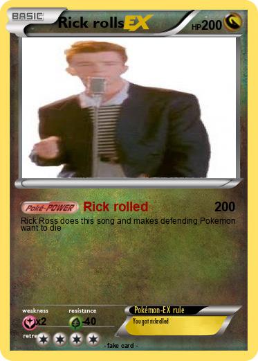 Pokemon Rick rolls