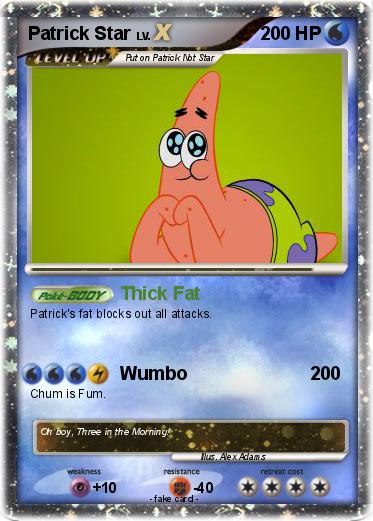 Pokemon Patrick Star