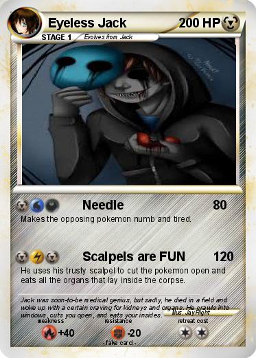 Pokemon Eyeless Jack
