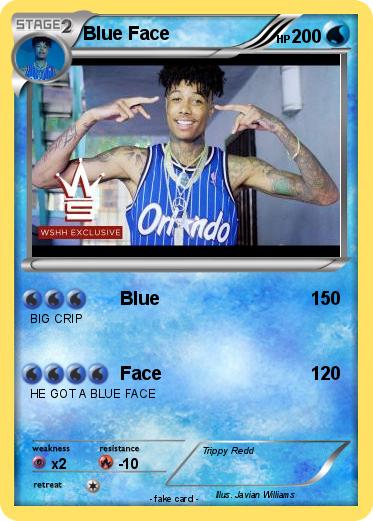 Pokemon Blue Face