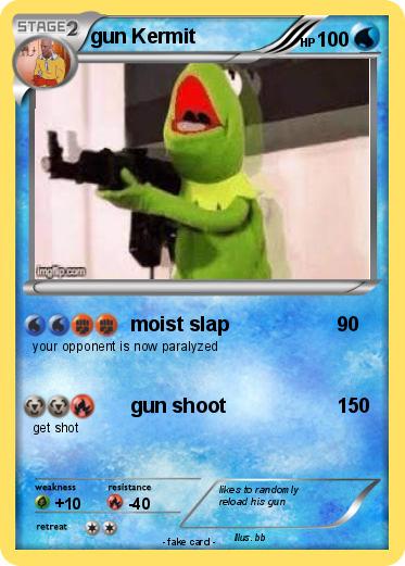 Pokemon gun Kermit