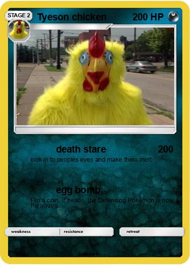 Pokemon Tyeson chicken