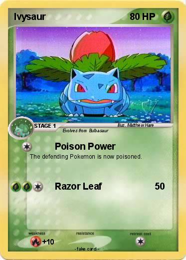 Pokemon Ivysaur