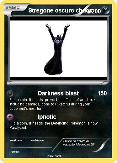 Pokemon Stregone oscuro chaos