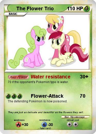 Pokemon The Flower Trio
