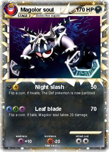 Pokemon Magolor soul