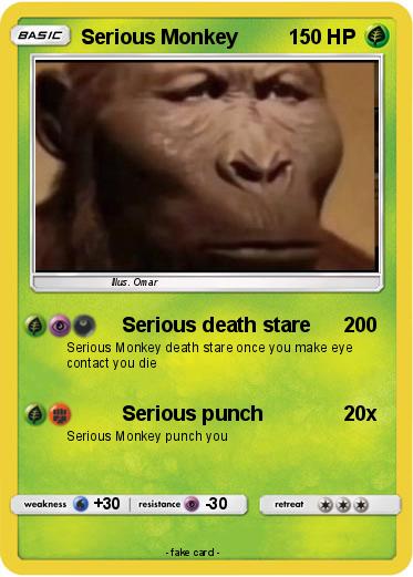 Pokemon Serious Monkey