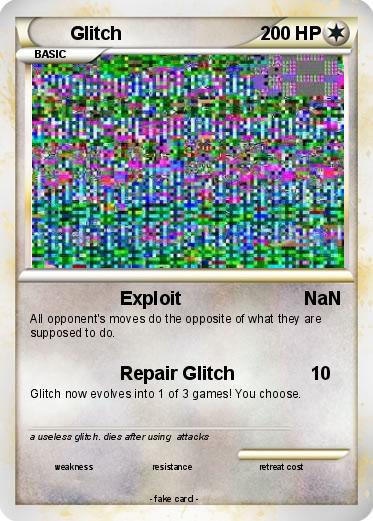 Pokemon Glitch