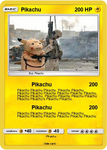 Pokemon Pikachu