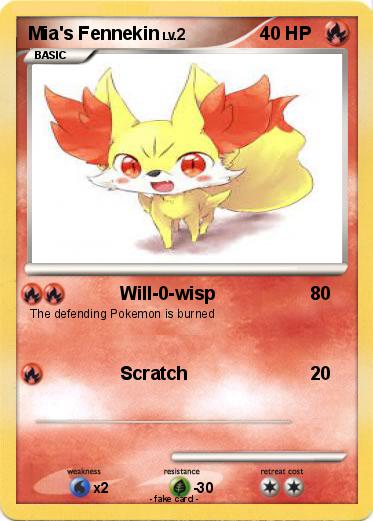 Pokemon Mia's Fennekin