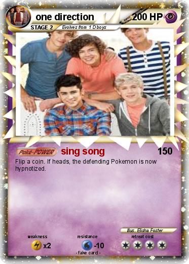 Pokemon one direction
