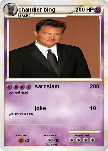 Pokemon chandler bing