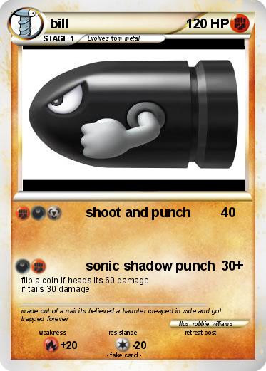 Pokemon bill