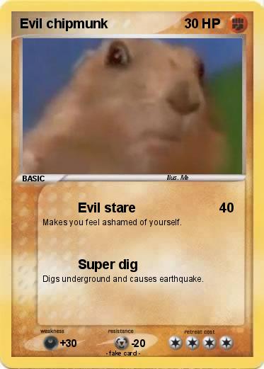Pokemon Evil chipmunk