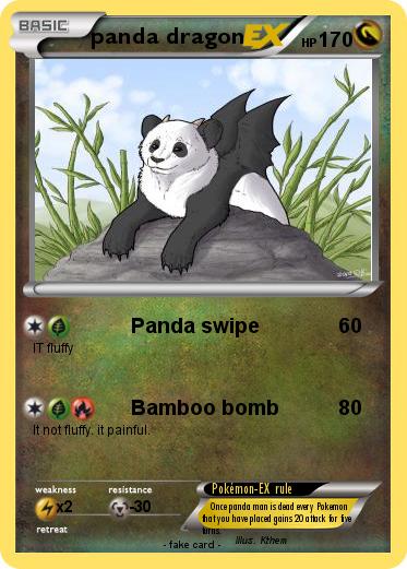 Pokemon panda dragon