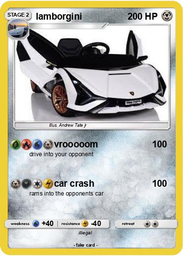 Pokemon lamborgini