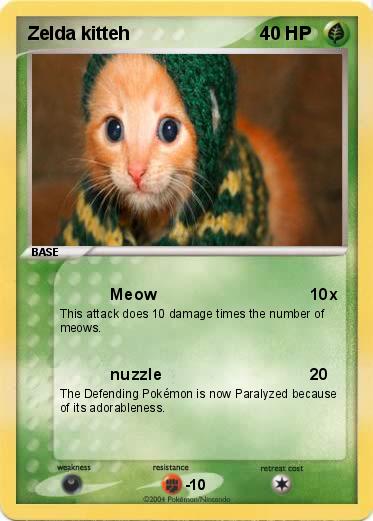 Pokemon Zelda kitteh