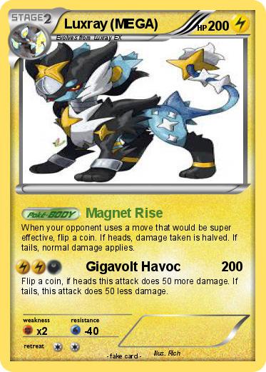 Pokemon Luxray (MEGA)